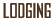 lodging