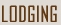 lodging