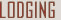 lodging